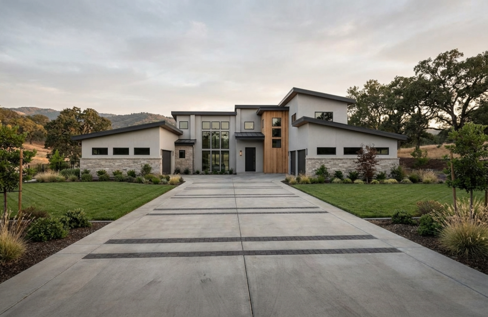 Modern Contemporary House Plan – 4 Bed